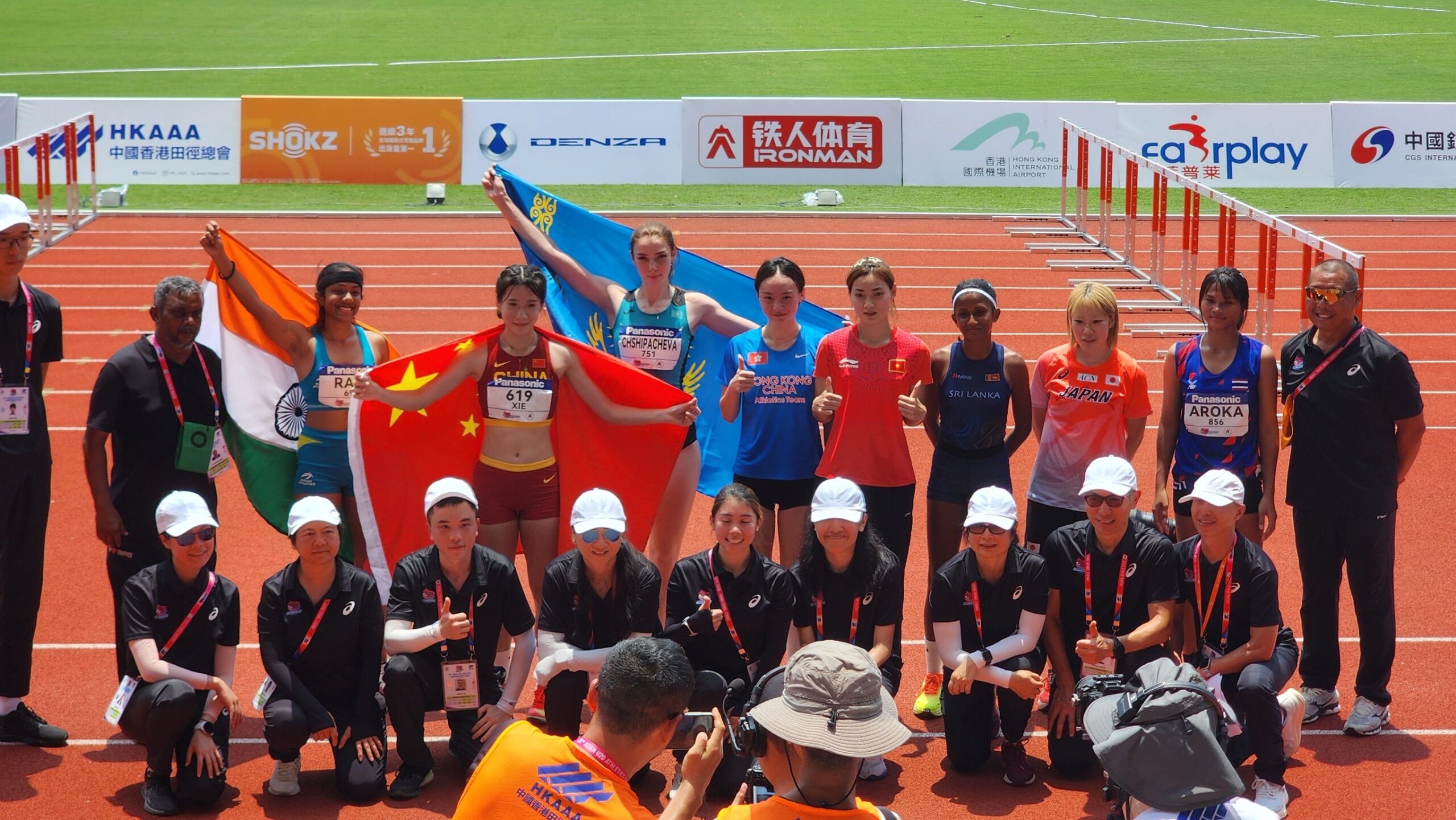 香港2026 U20アジア陸上競技選手権大会 女子三段跳 岡島奏音